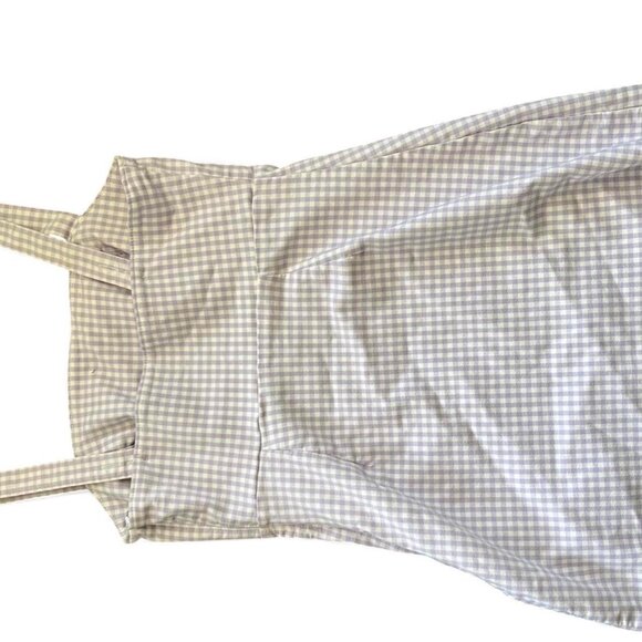 Hollister purple gingham dress — a sweet and classic print perfect for fall days - Picture 3 of 3